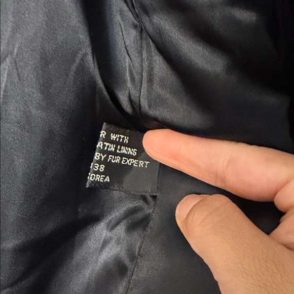 Europa Luxurious Gray Rabbit Fur Teddy Jacket - Picture 4 of 5